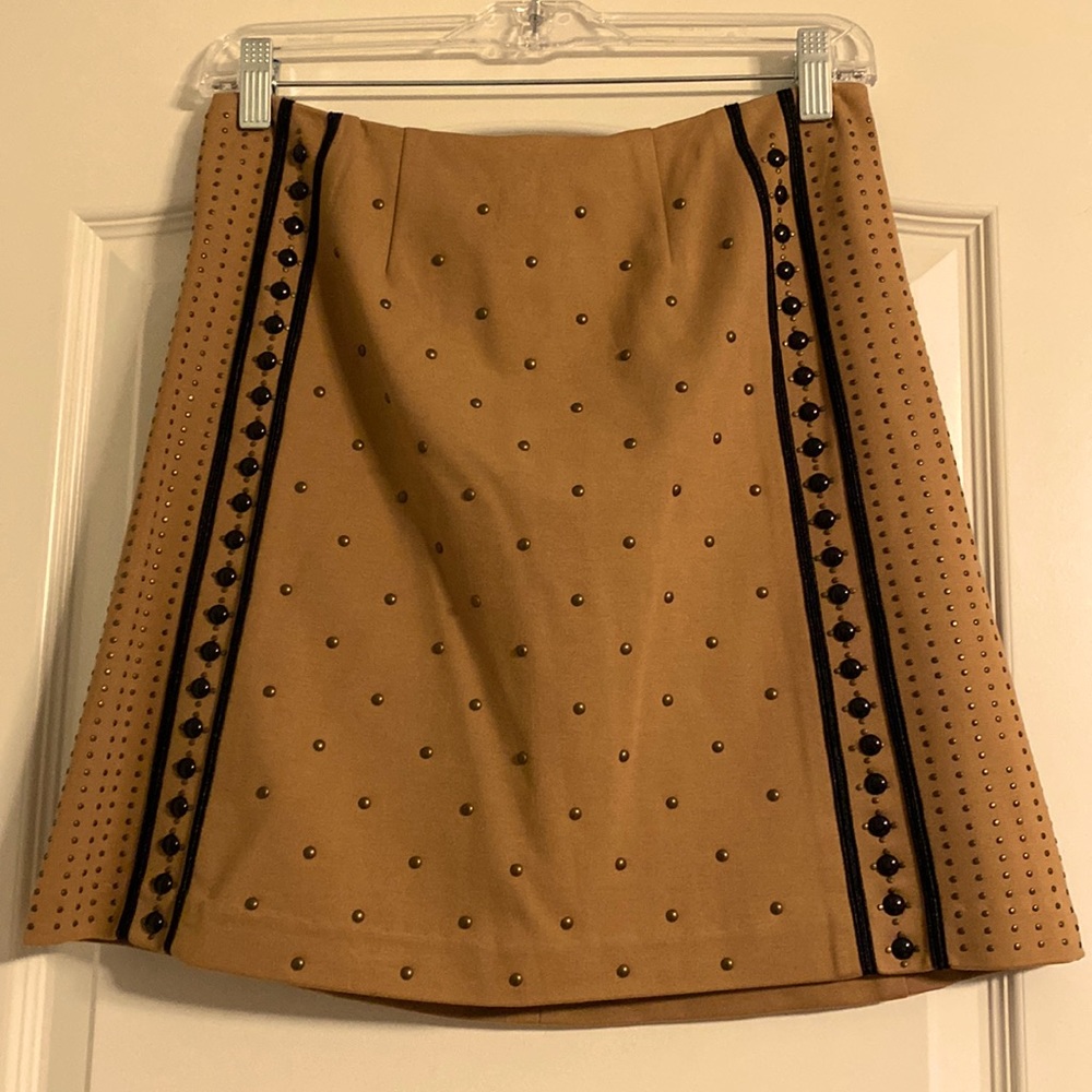 Nanette Lenore Beaded Lined Skirt Like New